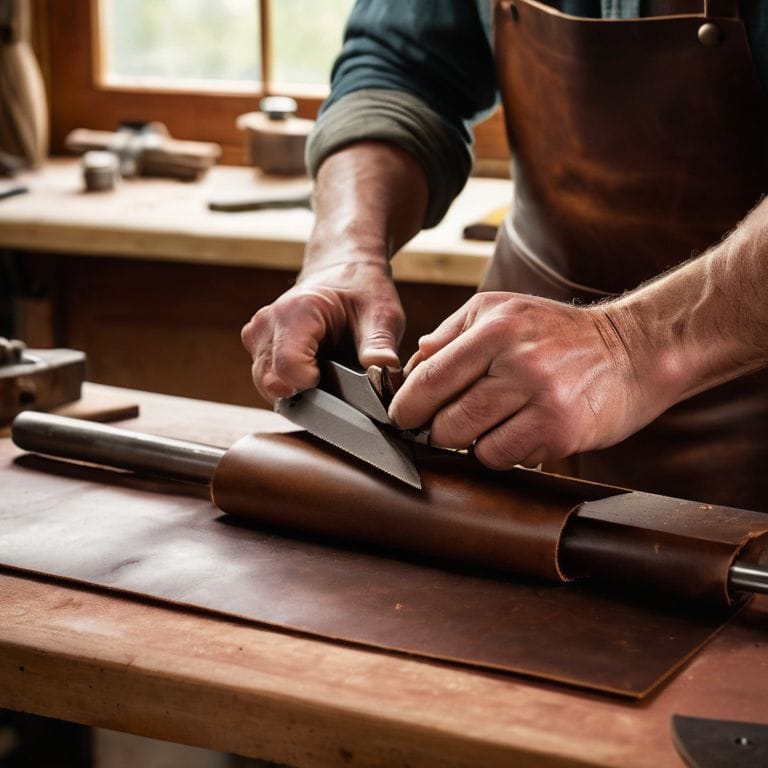 Cutting Edge Leather Cutter Tool