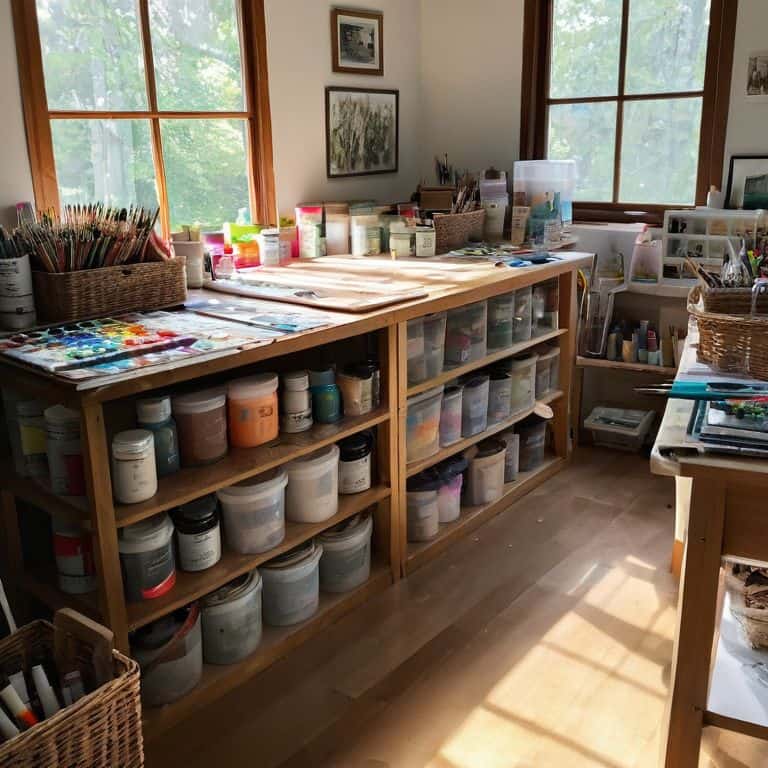 A Guide to Art Supplies Storage