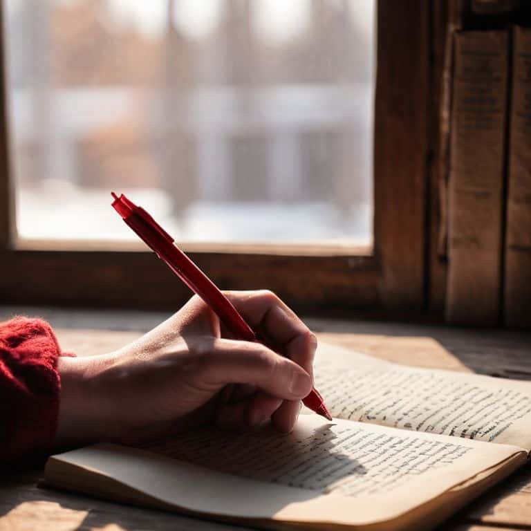 A Self Editing Checklist for Writers