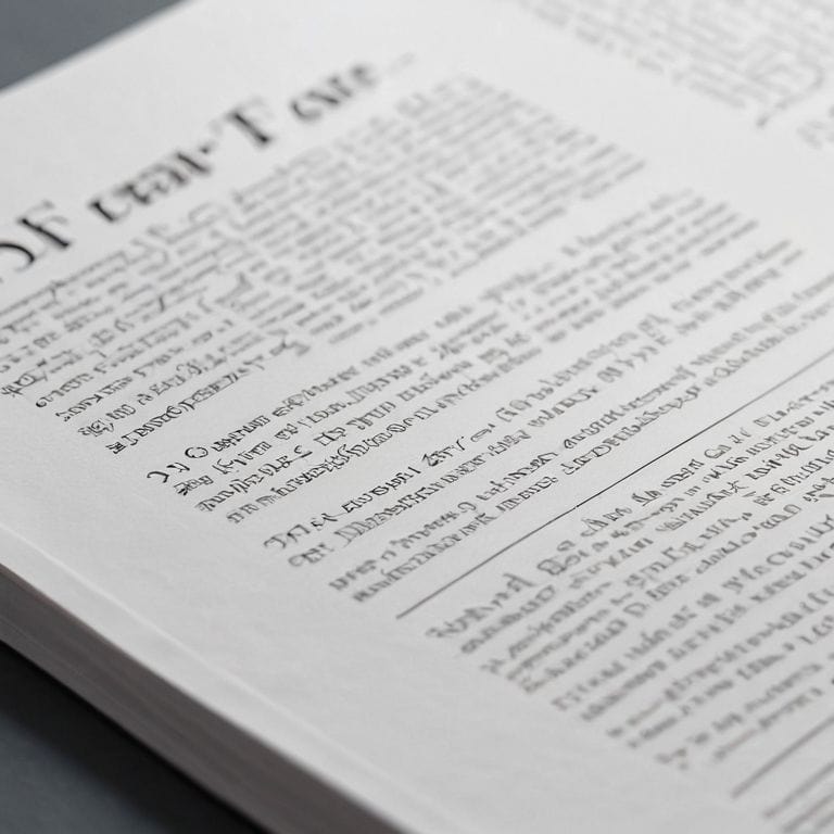 Crafting Typographic Hierarchy example