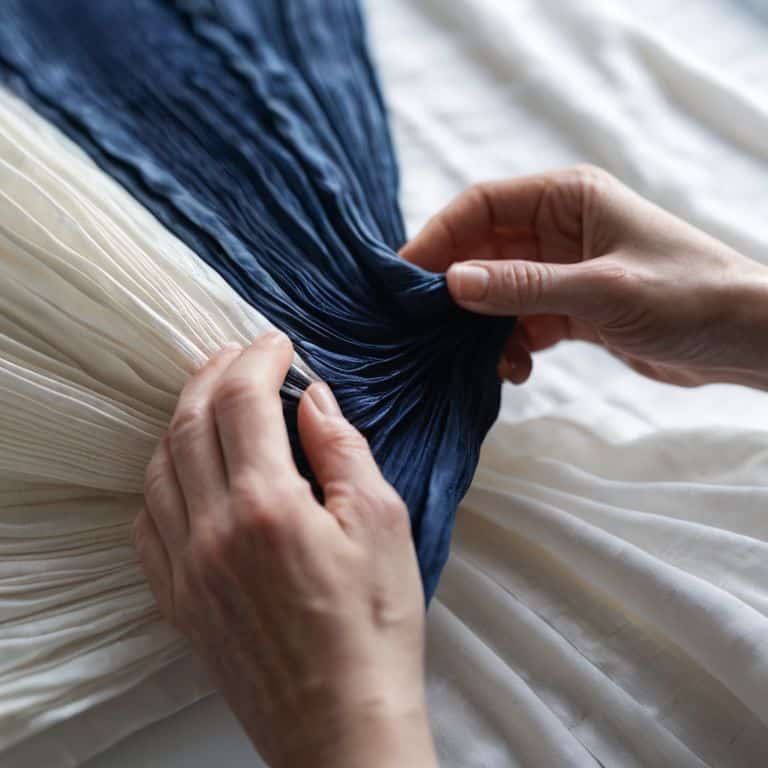 Unfolding Indigo Stories in Fabric