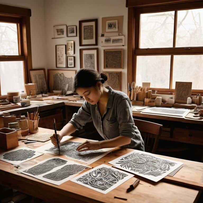 Bringing it All Together Block Printing