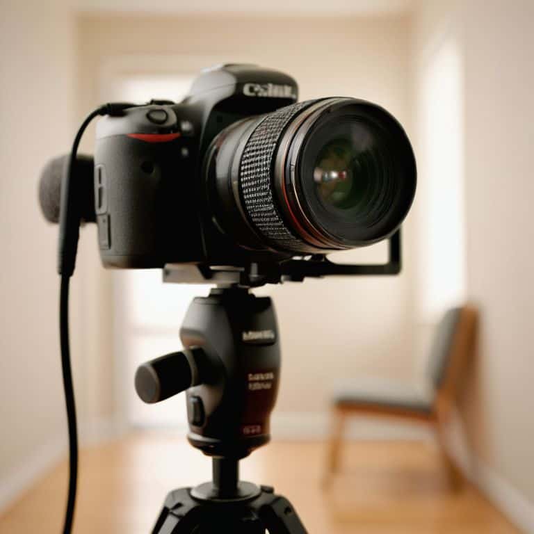 Clean audio with DSLR camera