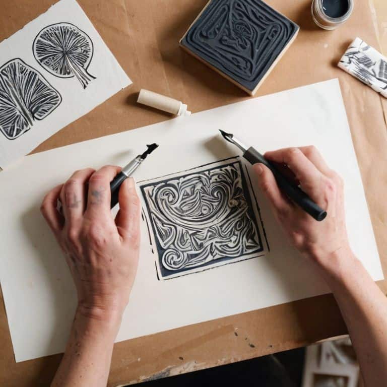 Embracing the Art of Linocut Printing
