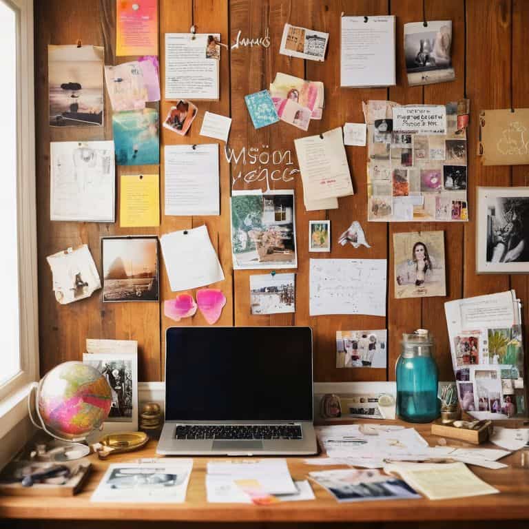 The Power of Color Vision Board