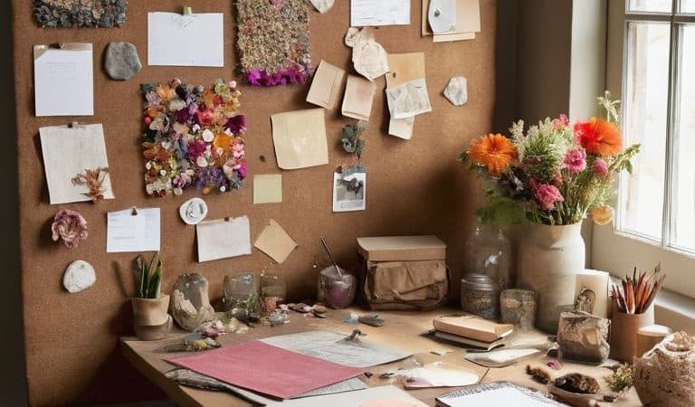 A Guide to Physical Mood Boards for a Hands-on Approach