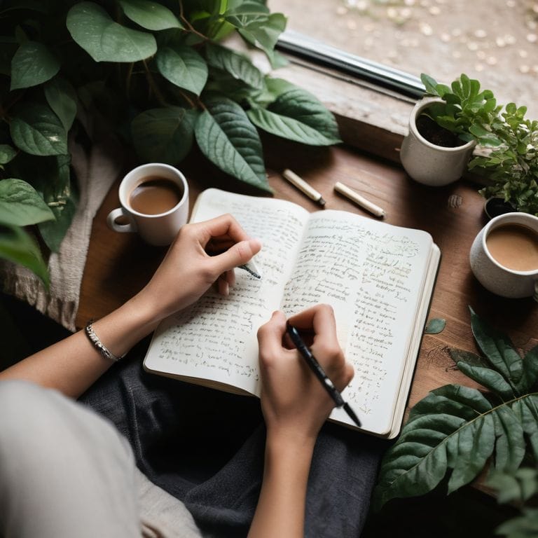Finding Enough in Chaos serene morning