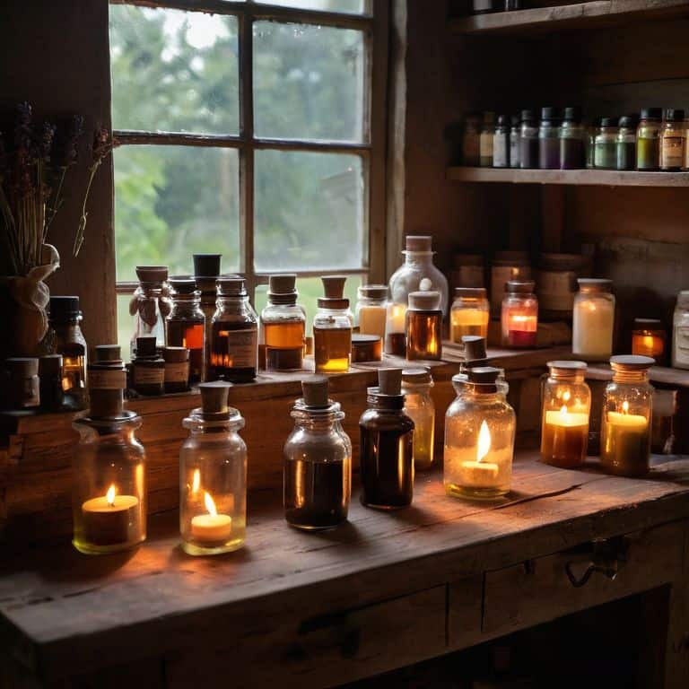 Essential oils in candle making