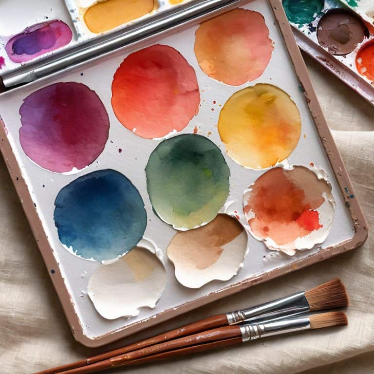 Key Features in Action Watercolors