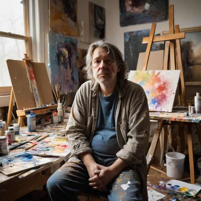Dealing With Burnout in art studio