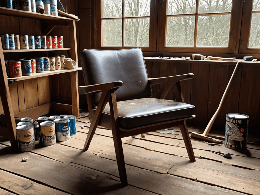 Restoring vintage furniture to shine