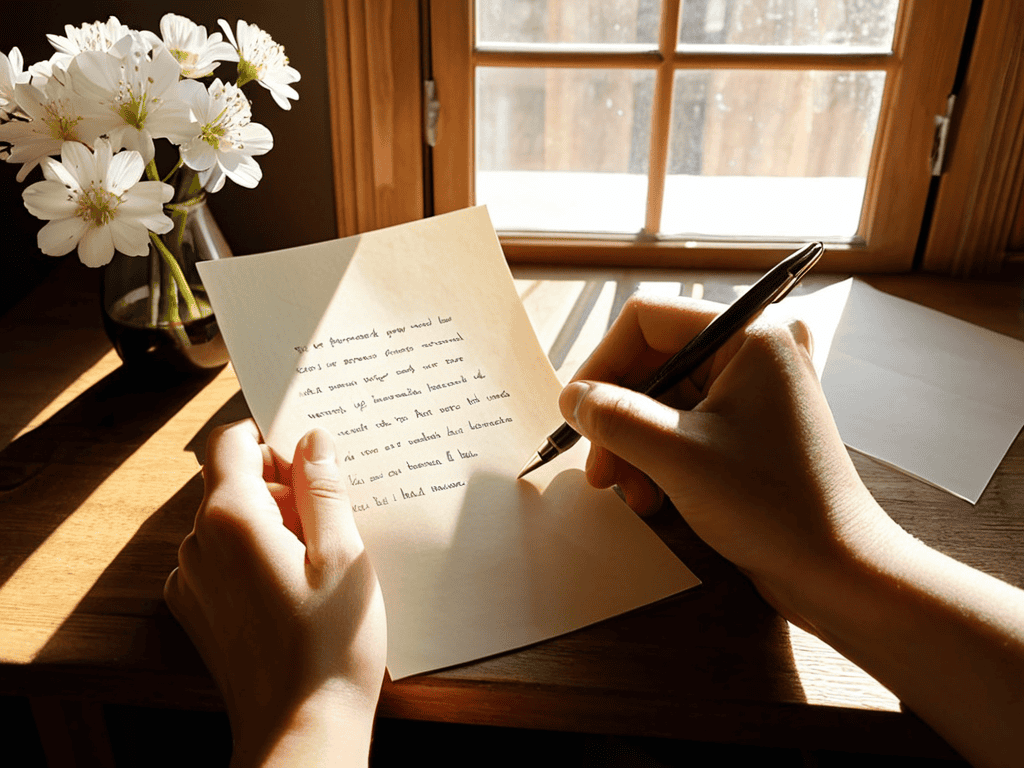 Condolence note writing tips
