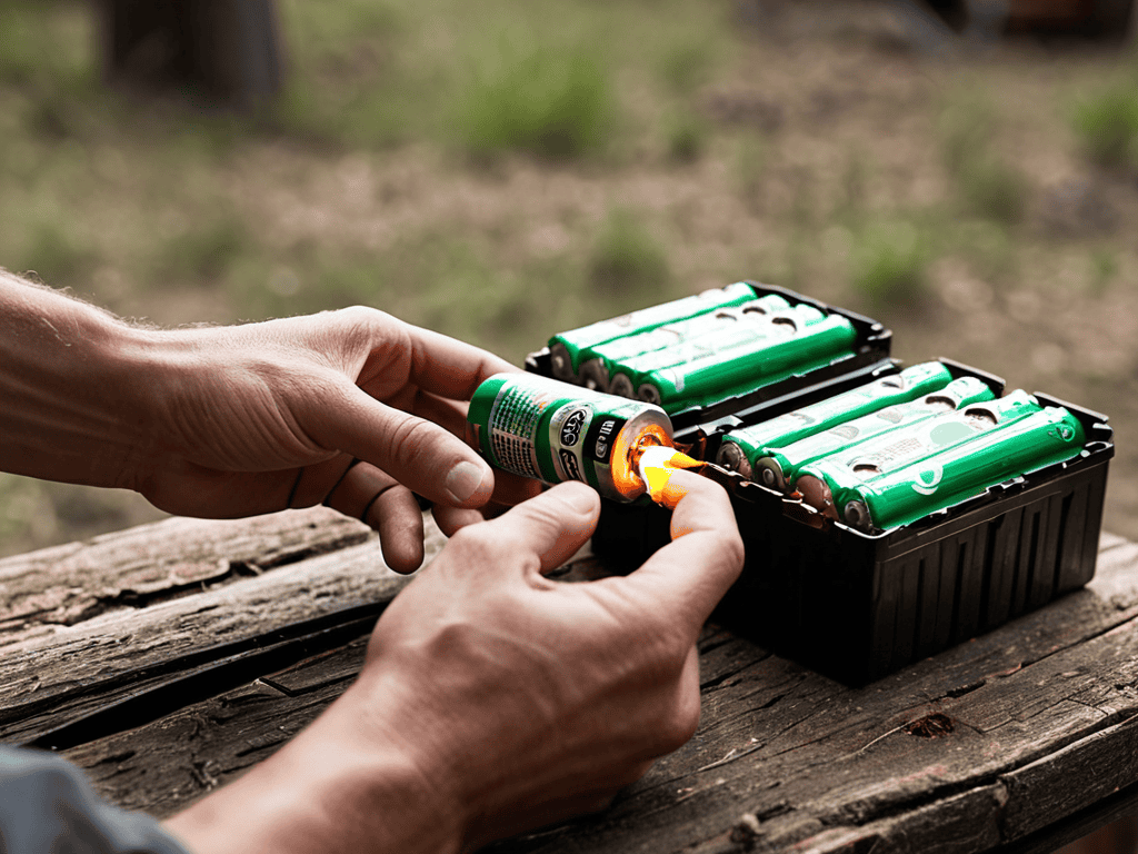 Survival 101: How to Start a Fire With a Battery and a Gum Wrapper
