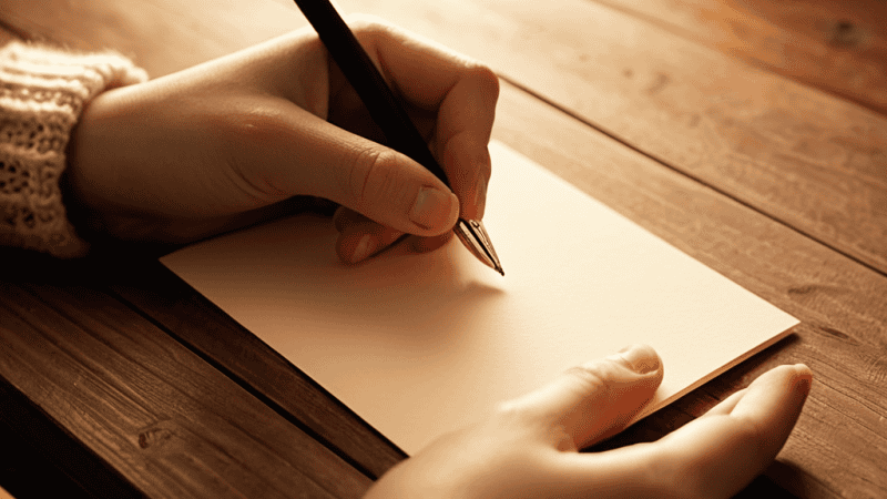 What to Say When It Hurts: How to Write a Sincere Condolence Note