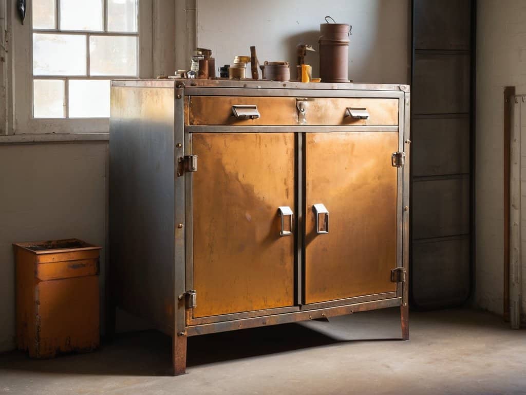 Industrial Chic: Restoring Vintage Metal Cabinets With Ease