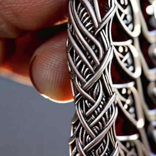 The Final Stitch in Your Silverwork.