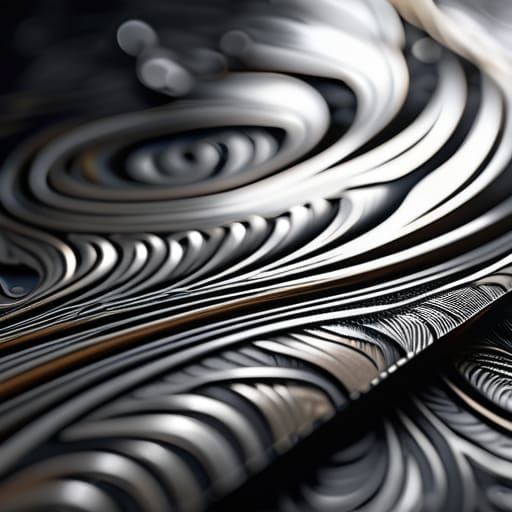 Bringing the Pattern to Life through etching.
